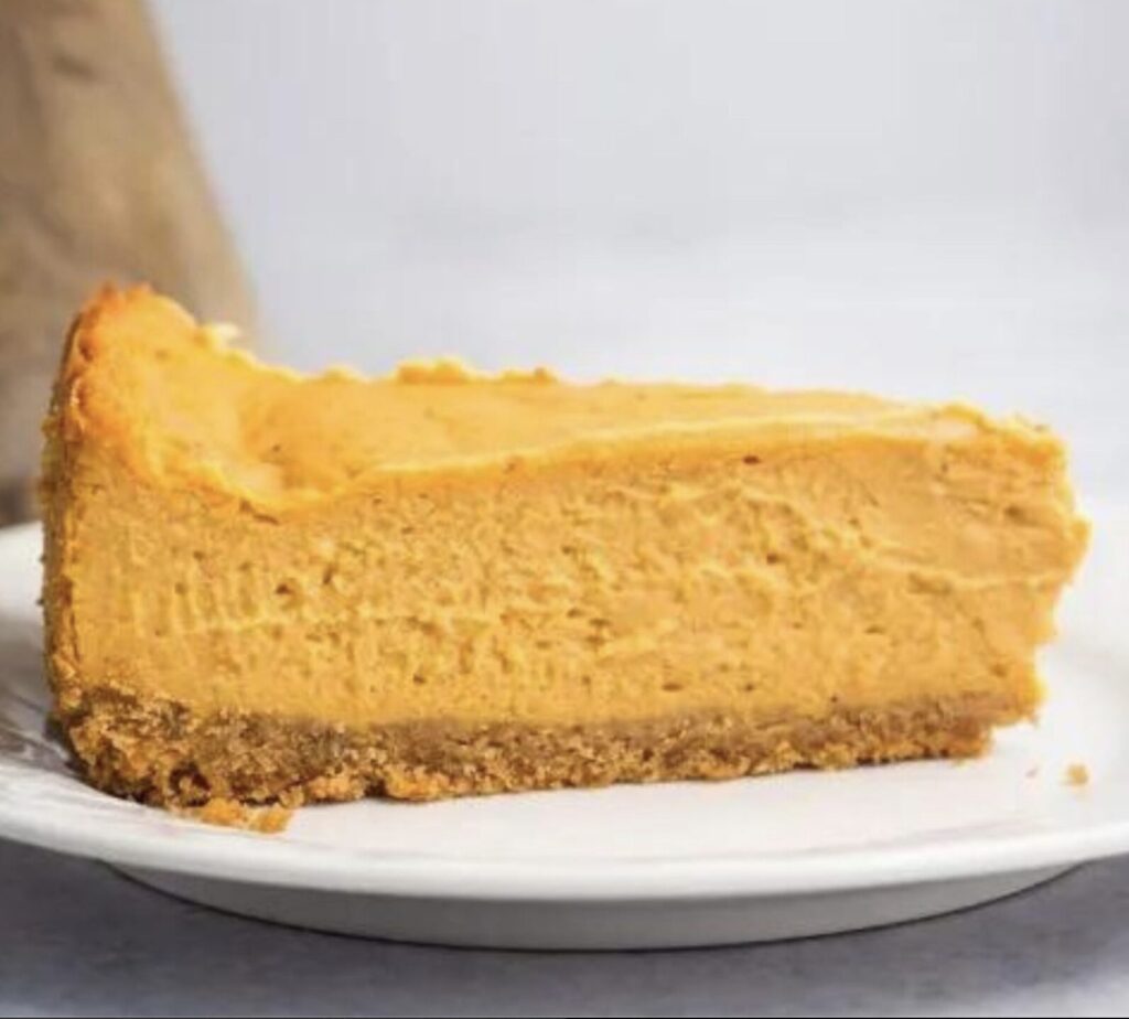 Vegan Pumpkin Cheesecake